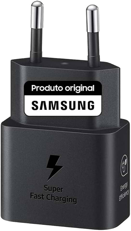 Samsung Carregador de parede Super Rápido 45W (Cabo USB-C)