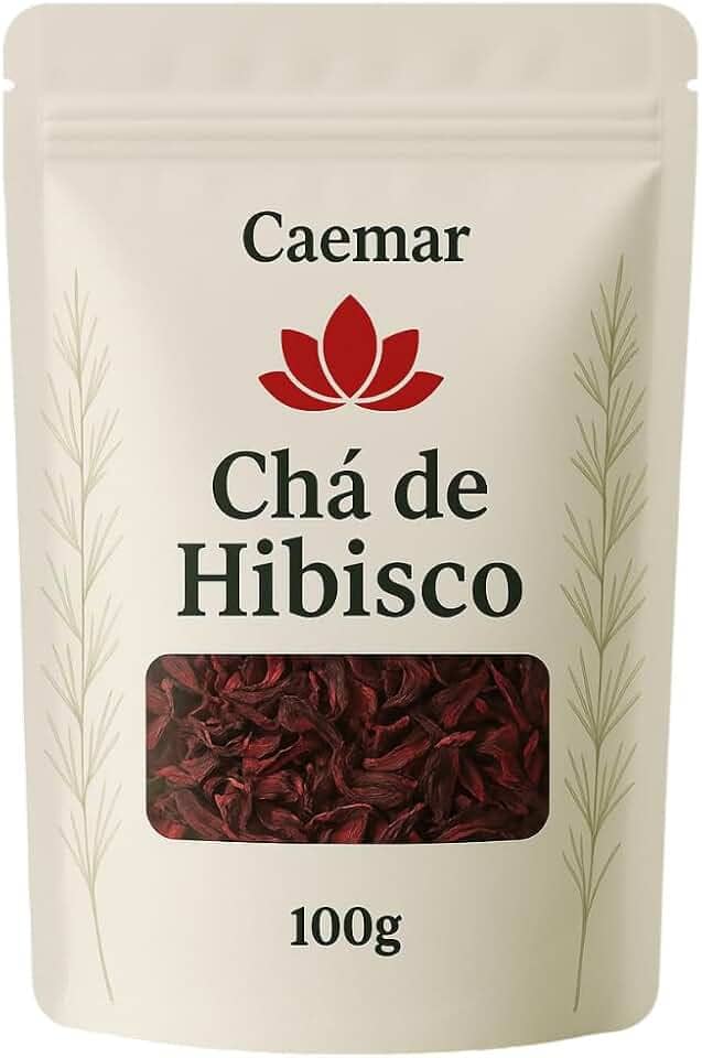 Chá de Hibisco 100 gr - Sem Conservantes