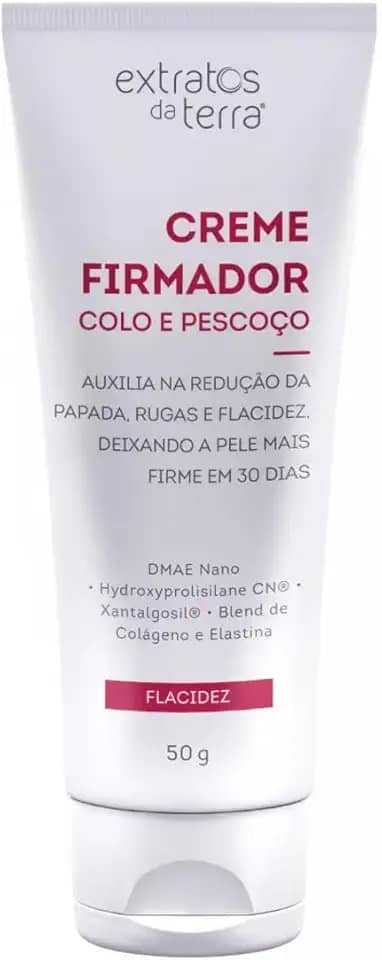 Creme Firmador Colo Pescoço Papada Extratos da Terra - 50g