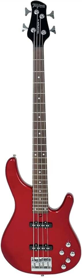 CONTRABAIXO ATIVO CLASSIC TAGIMA MILLENIUM 4 CORDAS METALLIC RED