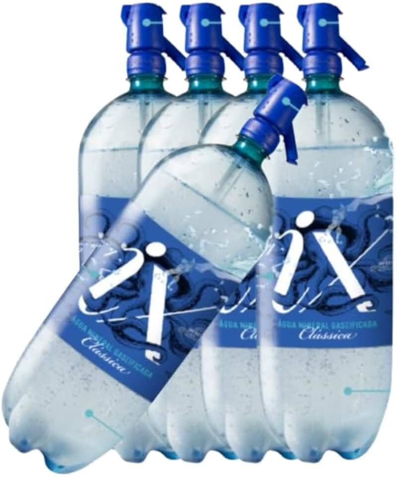 Kit 05 Água Mineral Gaseificada Ix Classica - Soda Italiana