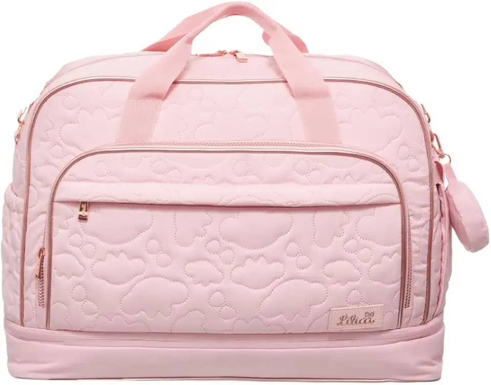 Bolsa De Maternidade Grande De Bebê Mala Impermeável Com Trocador Portátil E Porta Chupeta Menino Menina Tigor T. Tigre Lilica Ripilica