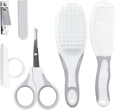 Buba Kit Cuidados Baby Cinza Tamanho Único