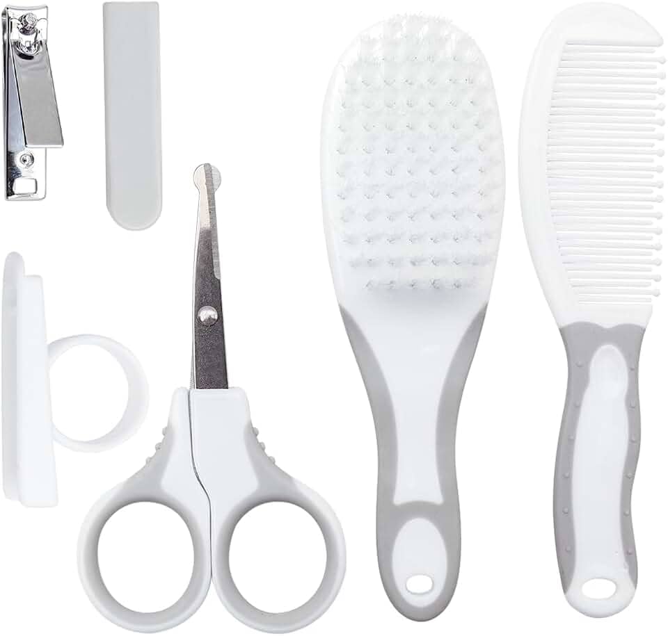 Buba Kit Cuidados Baby Cinza Tamanho Único