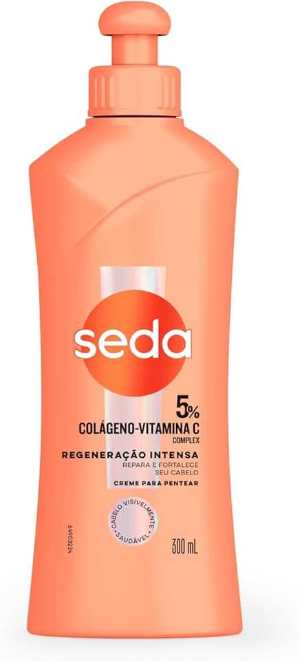 Seda Creme Para Pentear 300Ml Colágeno + Vitamina C