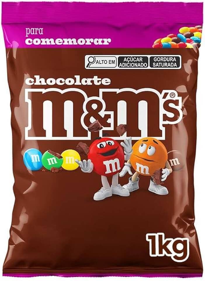 Chocolate M&M'S Ao Leite 1kg