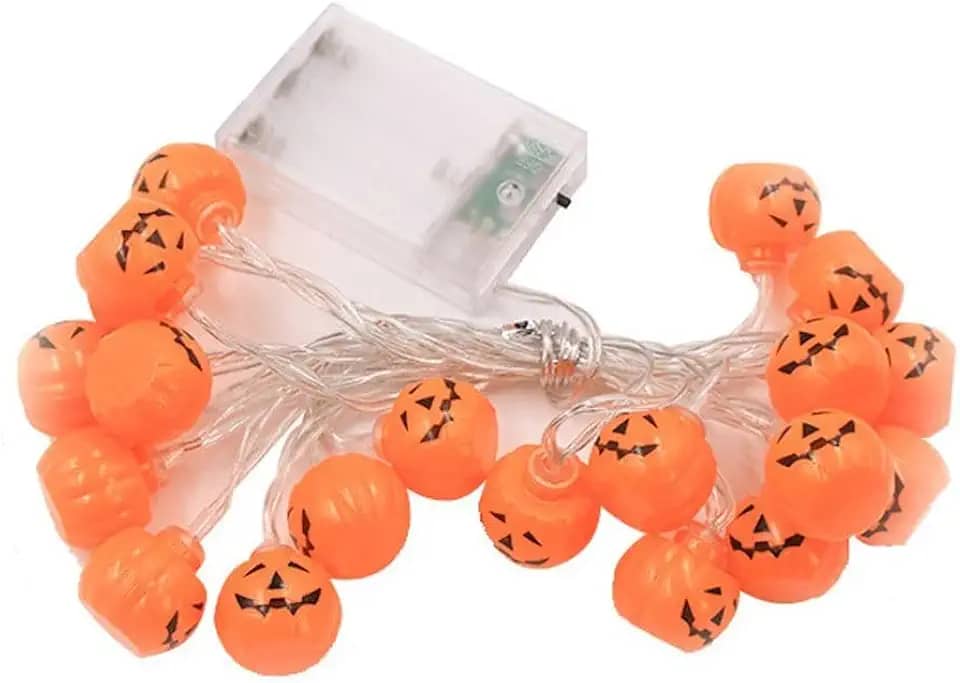 Decorações de Halloween para decoração de casa feliz criativo decoração de Halloween lâmpada decoração de festa fantasma (abóbora)