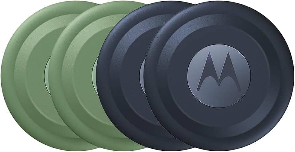 Moto Tag - Rastreador Motorola GPS Bluetooth e UWB compativel com Android - 4 unidades