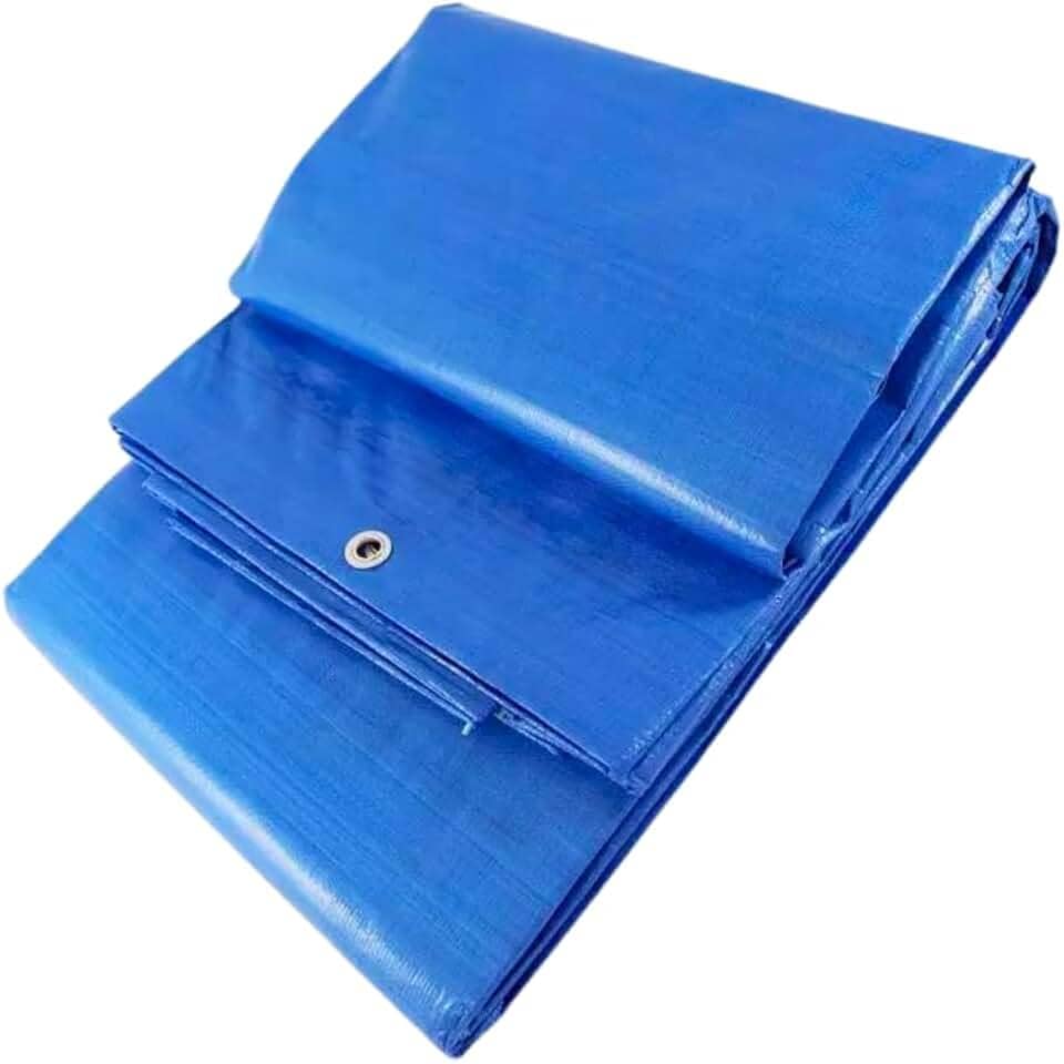 Capa Para piscina Impermeável 3,5x6,5m 310 micras Azul Com Kit De Intalação