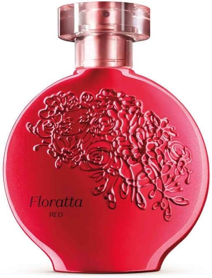 OBoticário Floratta Red, Perfume Feminino, Fragrância Floral Delicada, 75ml