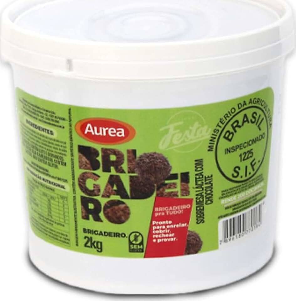 Massa Pronta Brigadeiro 2Kg Aurea