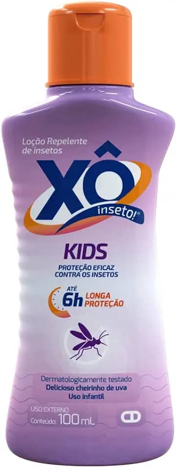 Xô Inseto Kids Loção Repelente 100 ml (a embalagem pode variar)