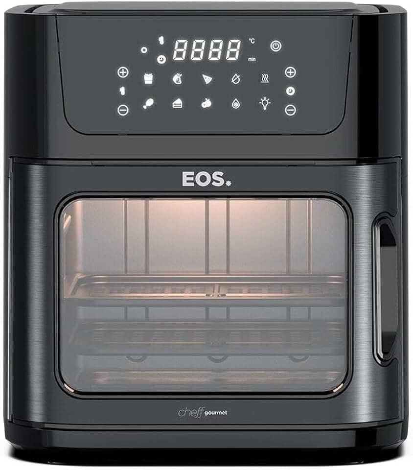 Fritadeira Air Fryer Oven EOS 15 Litros Digital Inox All Black EAF15IP 110V