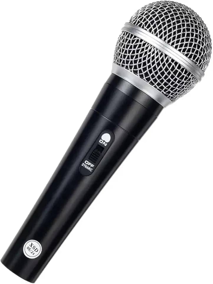 Microfone Profissional Dinâmico SM-58 com Imã Neodímio, Padrão Cardióide, Chave Liga/Desliga, Cabo XLR/P10 3m, Suporte para Pedestal e Bolsa - Ideal para Voz, Canto, Palestras, Igrejas e Shows