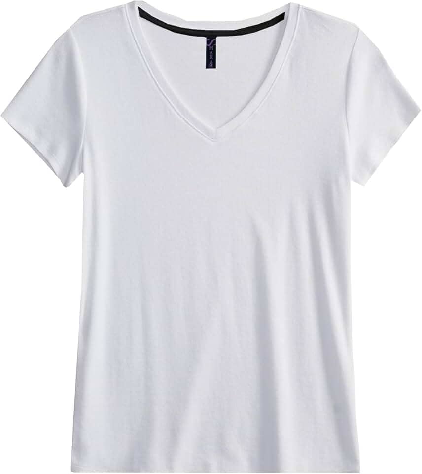 Blusa Blusinha Feminina Algodão Gola V