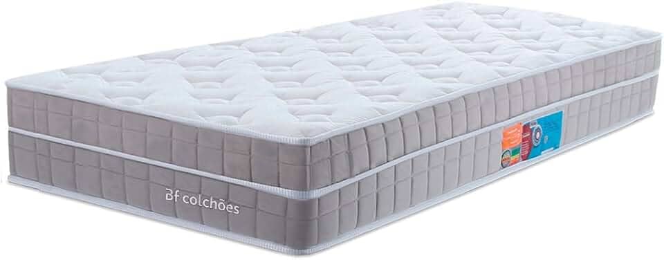 Colchão Solteiro Molas Ensacadas D33 Astronasa 88x188cm BF Colchões