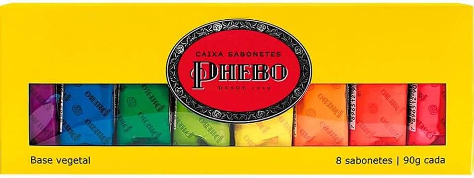 Kit Sabonete, PHEBO, Amarelo, 720g