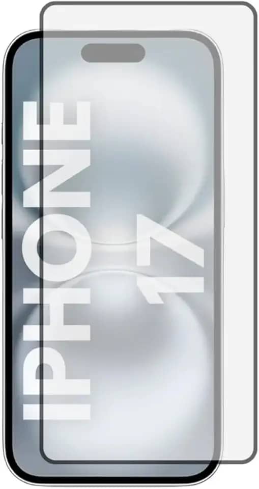 [GL CASES] Pelicula Compatível Com iPhone 17 Anti Risco Pelicula De Vidro Temperado 3D 9H Proteção Com Cobertura Total Da Tela + Kit Limpeza Para Aplicação Livre De Bolhas