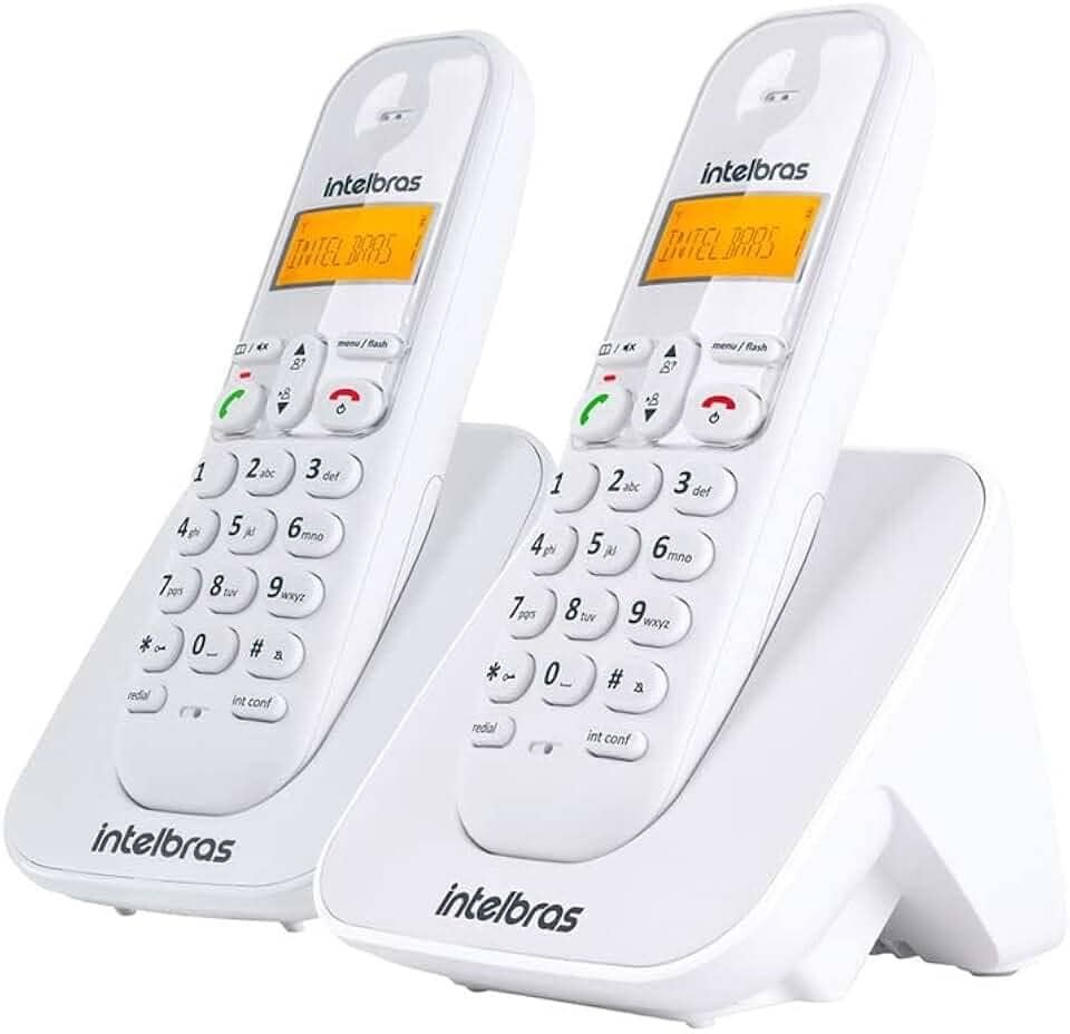 Telefone sem Fio e com Ramal Adicional TS 3112 Branco Intelbras