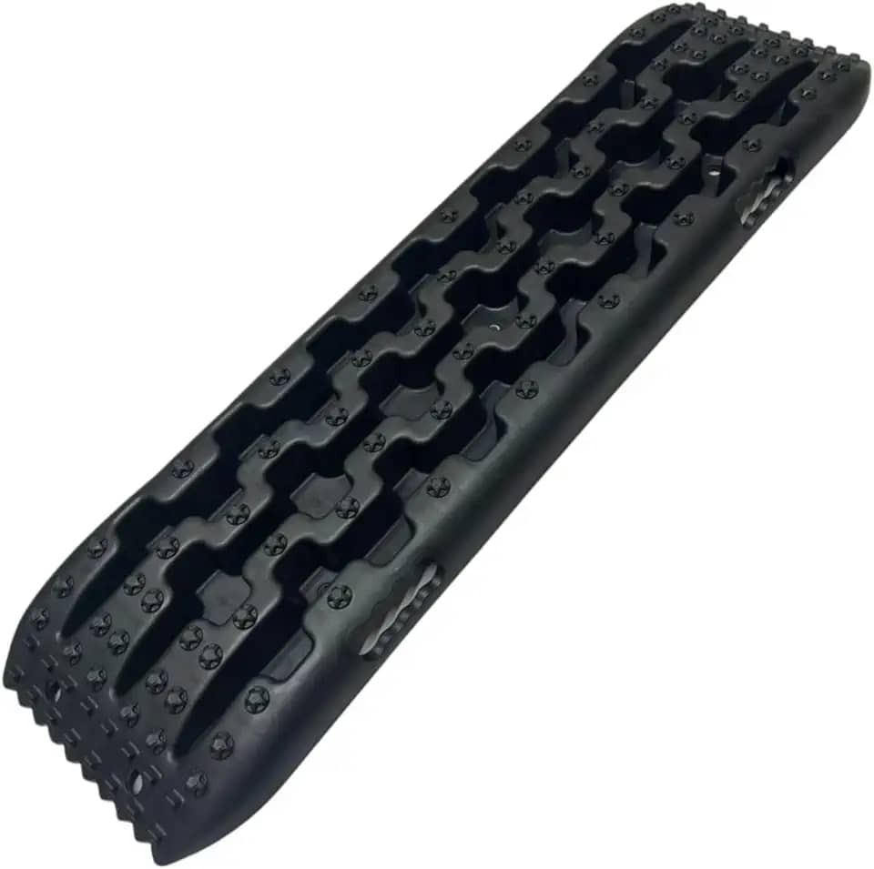 Prancha De Desatolar Pneus Para Veículos Trilha Off Road 4x4 - Preto