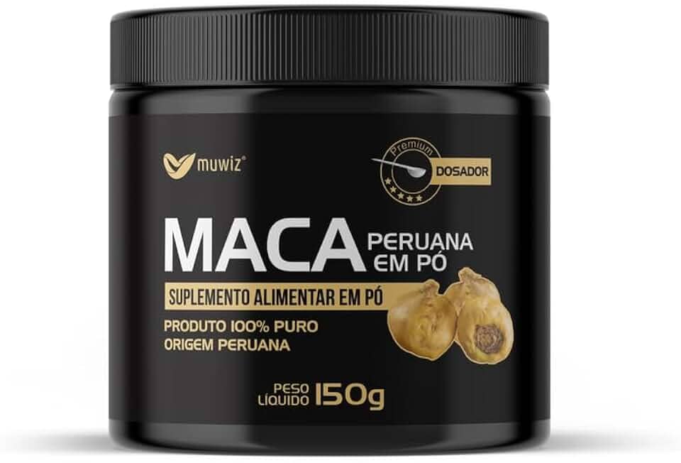 Maca Peruana em Pó 100% Puro 150g - Muwiz