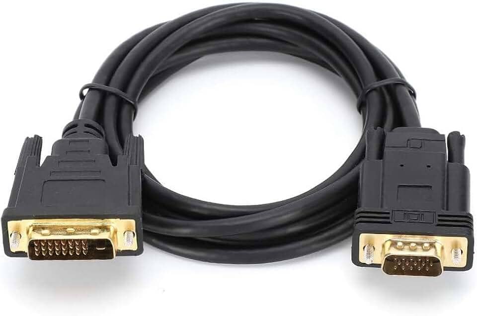 Cabo Dvi 24+1 Para Vga Cabo Vga Para Dvi Macho Para Macho Hd