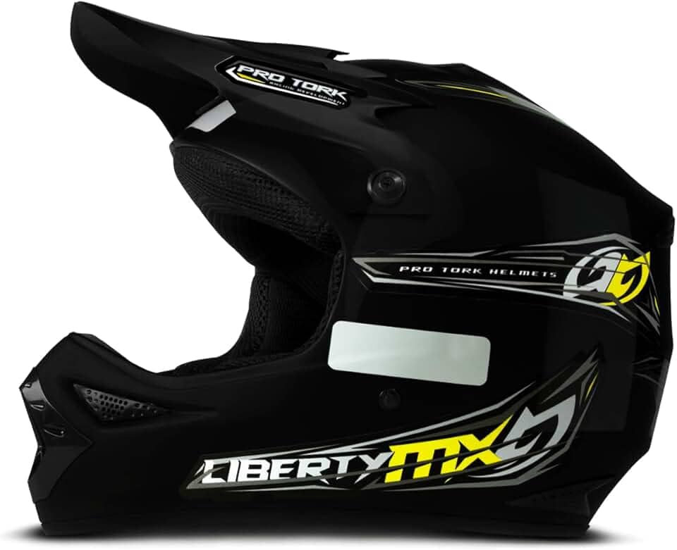 Capacete Motocross Pro Tork Liberty Mx Pro Tam. 60 Preto
