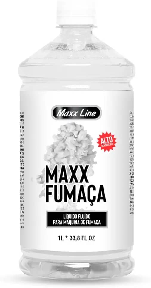 Líquido Fumaça Branco para Máquina De Fumaça Glicerina Fluído 1 Litro