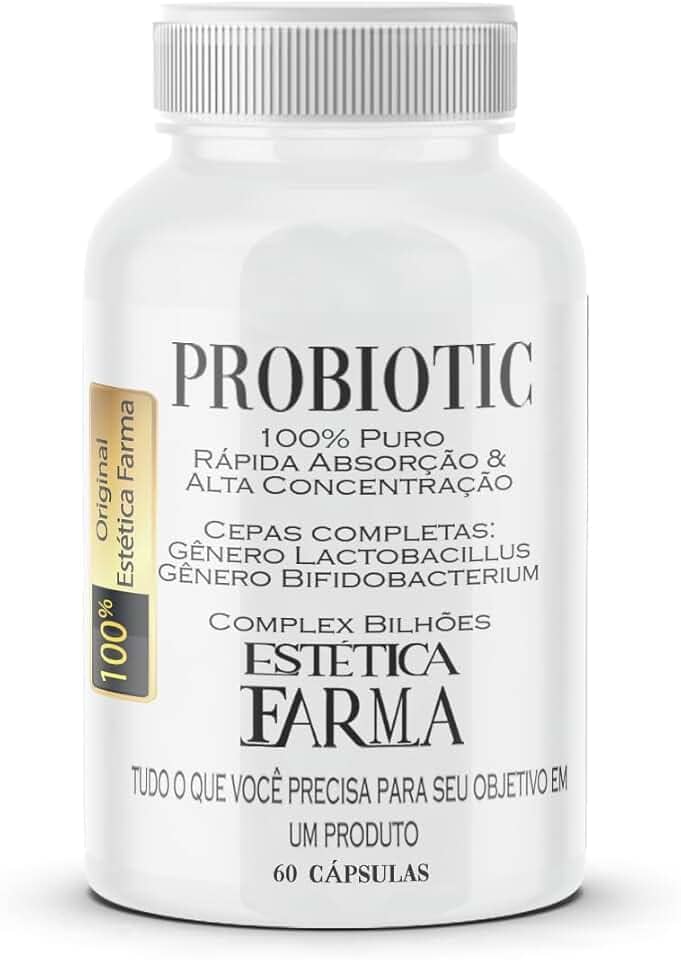 Lactobacillus Acidophilus Rhamnosus Contra Candidíase 60 caps Estética Farma