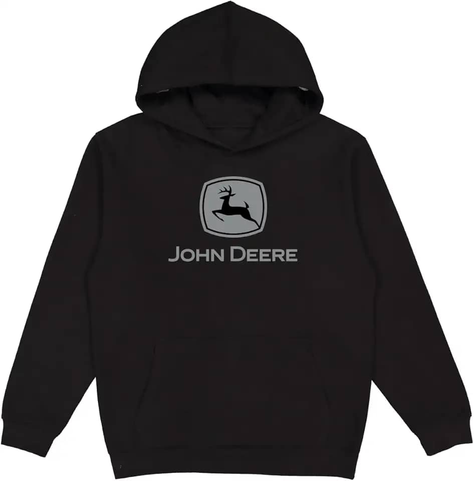 Moletom com capuz, logotipo da marca registrada, cinza mesclado