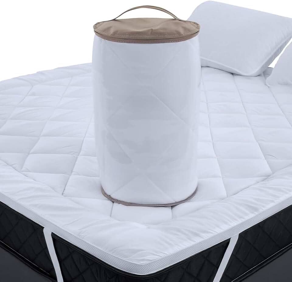 Pillow Top Casal Extra Macio Toque de Pluma em Fibra Siliconada 600g/m2 138x188cm BF Colchões