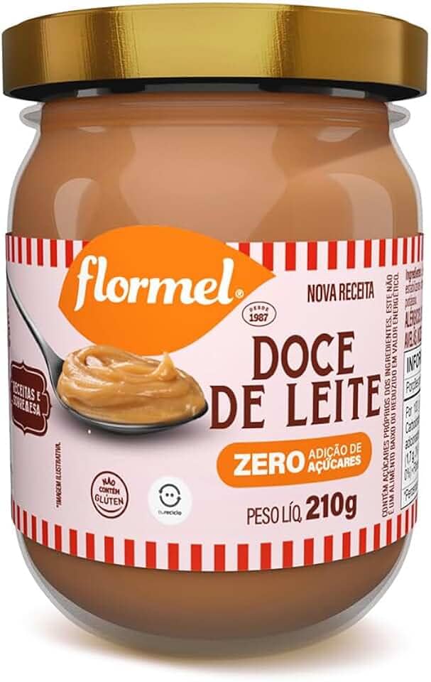 Doce de Leite Cremoso FLORMEL 210 Gramas