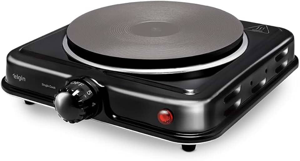 Fogão Elétrico Portátil Cooktop Elgin Single Cook 1 Boca - 220V