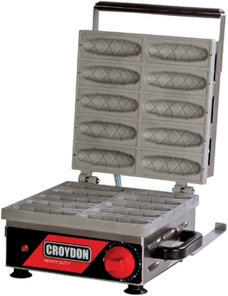Máquina de Crepes com 10 Cavidades 1800W CRPP 220V - Croydon
