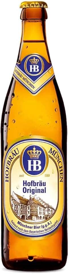 Cerveja HB, Original, Garrafa, 500ml 1un