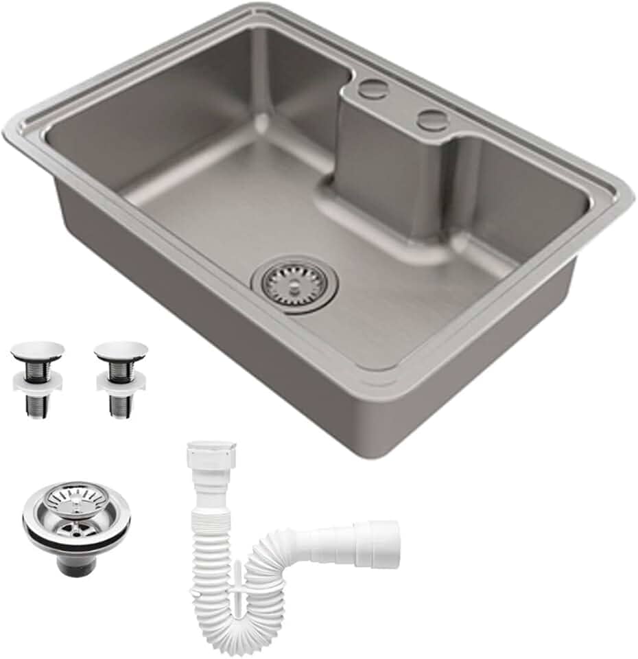Docol Cuba de Sobrepor/embutir 64x44 para Cozinha DocolMassima Aço Inox - Cod.Novo: 90016115016 Cod.Antigo: 01611516