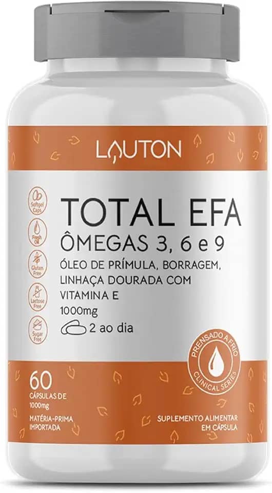 Total Efa Omegas 3, 6, 9 1000mg 60 Cps - Lauton