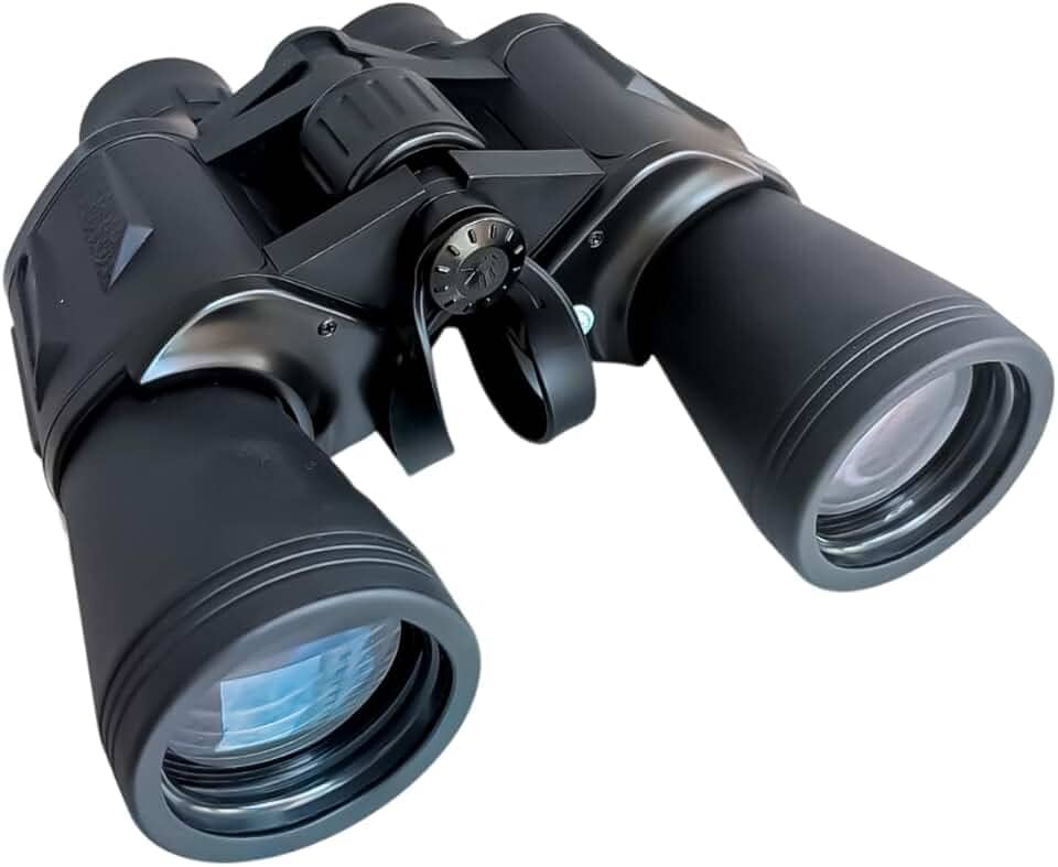 Binóculo Profissional Longo Alcance até 10 km 20x50 Alta Nitidez Ajuste Dioptria Acabamento Emborrachado