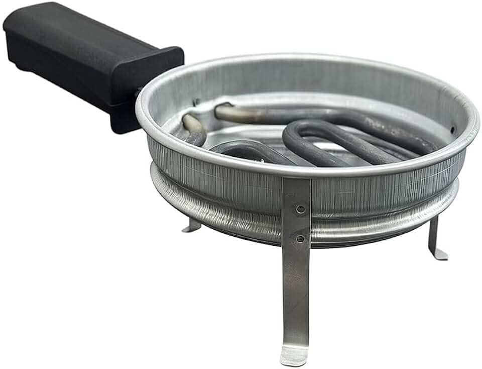 Fogareiro Acendedor Elétrico de Carvão Narguile Panelinha 110V e 220V