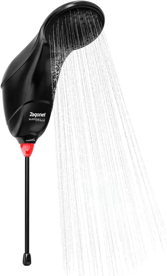 Zagonel Ducha Eletrônica Sublime 4000W 220V Black Blindada