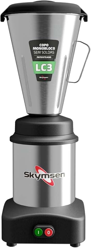 Liquidificador Industrial Em Inox Baixa Rotação 3,6L LC3 127v Skymsen