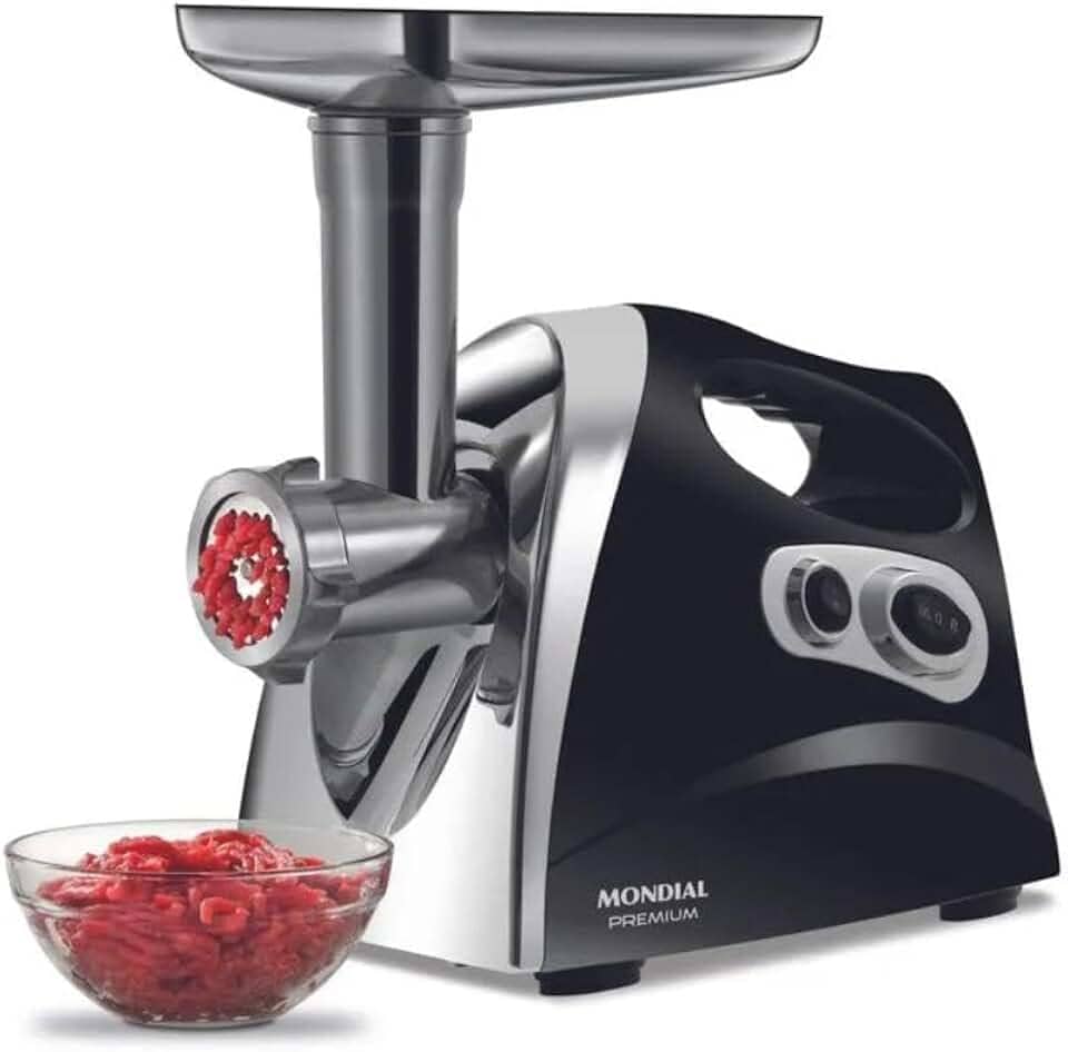 Moedor de Carne Elétrico Mondial MC-03 Premium