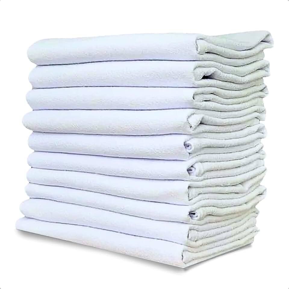 Kit 15 Panos Prato Branco Liso Santa Margarida SM08