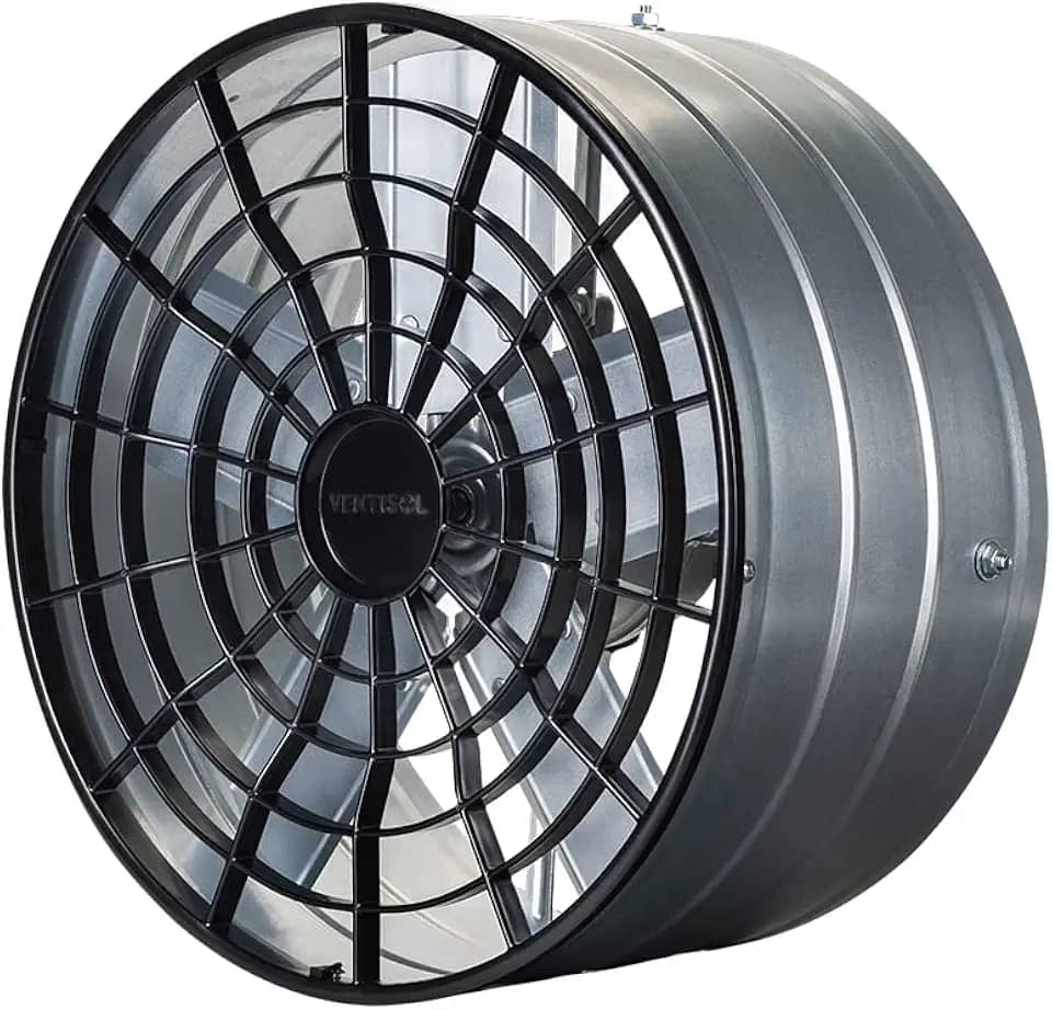Ventisol Ventilador/Exaustor Axial Industrial, Preto, 30cm, 220V