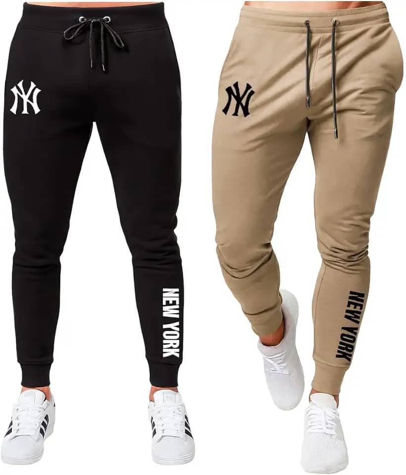 Kit duas Calças de Moletom Flanelada Quentinha NY