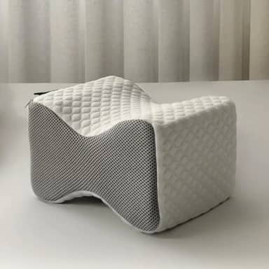 Travesseiro de Joelho - Coluna Relax® - Tecnologia NASA com Espuma Premium e Formato Ergonômico