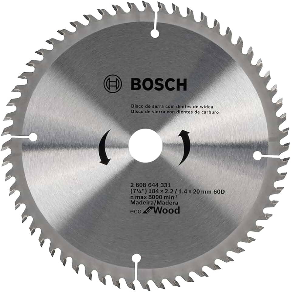 Bosch Disco serra Circular Ecoline ø184x20mm 60D
