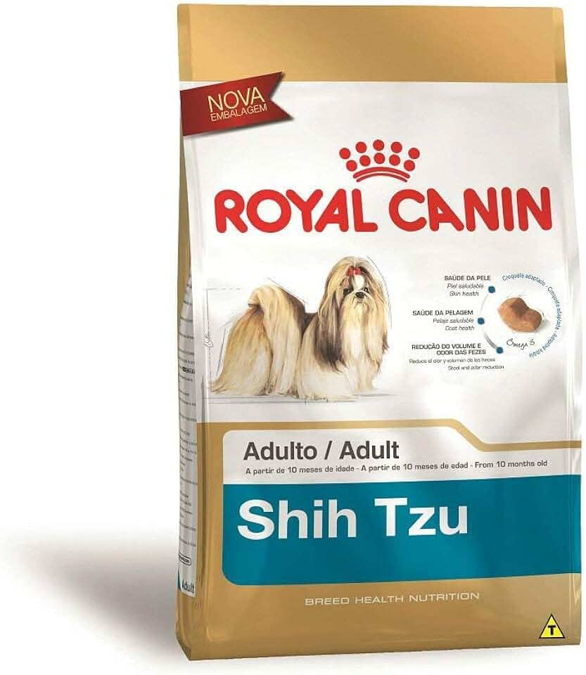 ROYAL CANIN Ração Royal Canin Shih Tzu Cães Adultos 1Kg Royal Canin Adulto - Sabor Outro