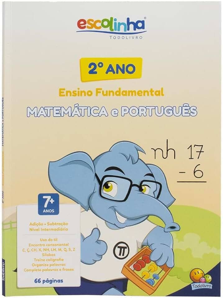 2º Ano - Matemática e Português (Escolinha Todolivro)