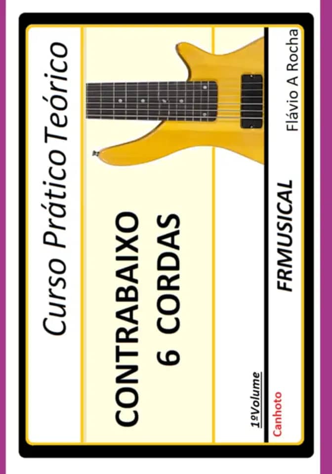 Curso Prático Teórico Contrabaixo 6 Cordas [não destro/canhoto]